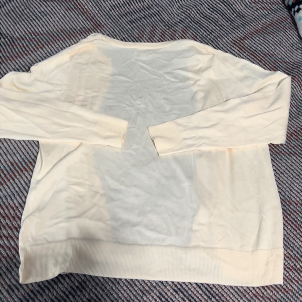 Cream colored cardigan